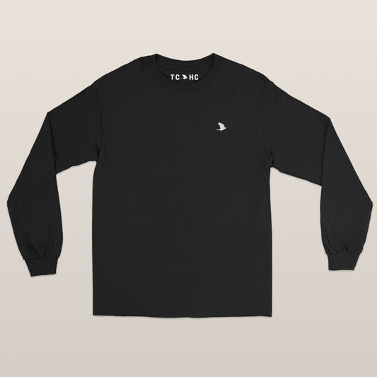 Vaults Long Sleeve T Shirt (BLACK)